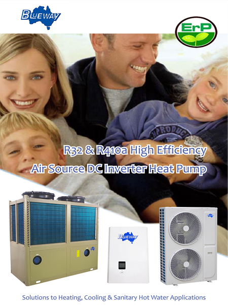 ເຄື່ອງສູບຄວາມຮ້ອນ DC Inverter R32 & R410a
